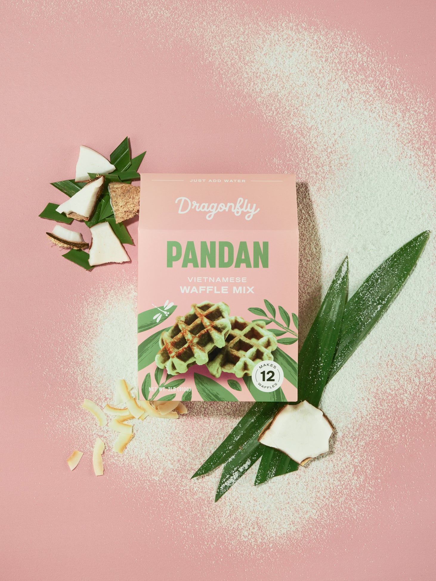 Pandan Waffle Mix