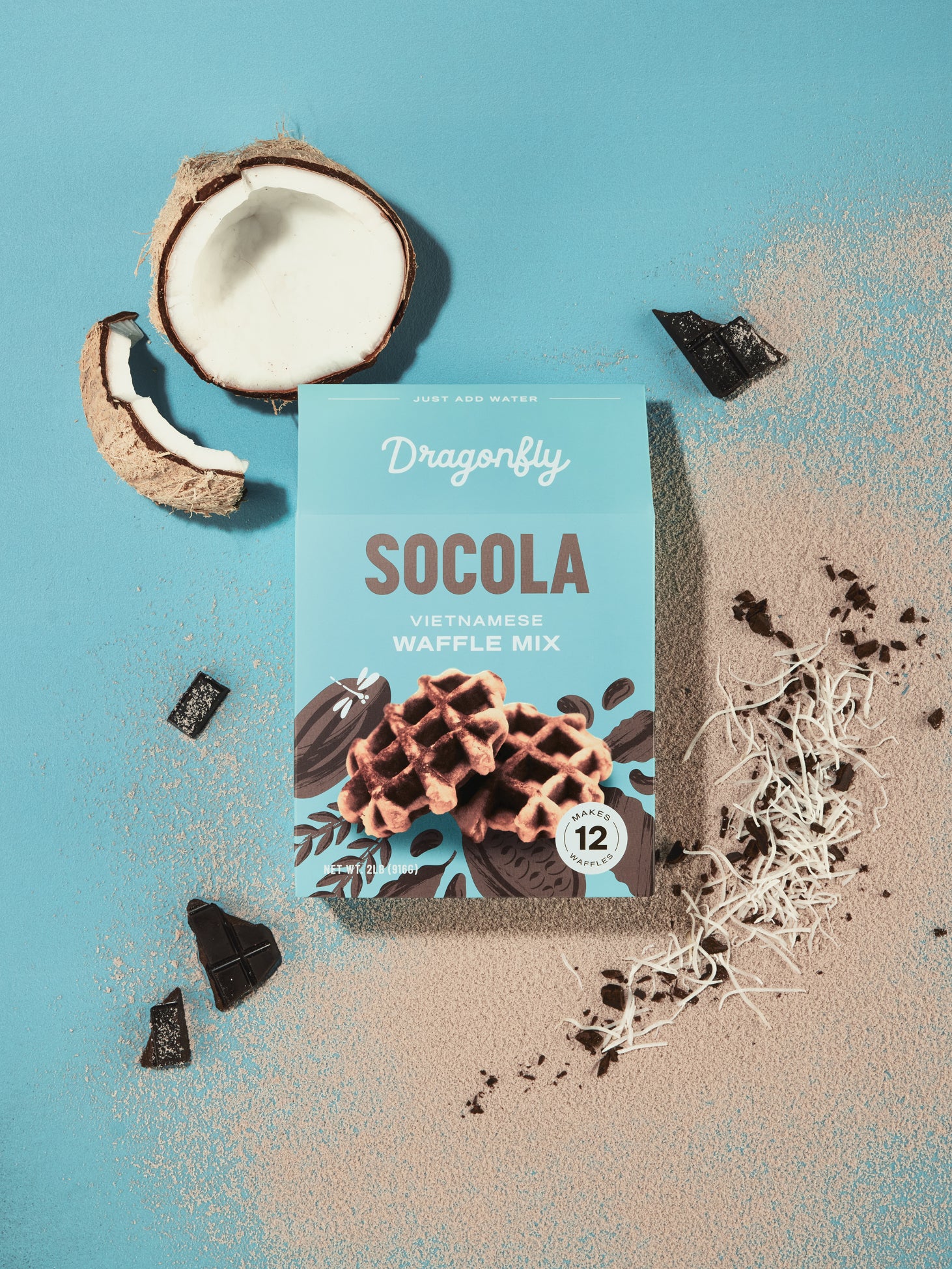 Socola Waffle Mix · Dragonfly Kitchen Co