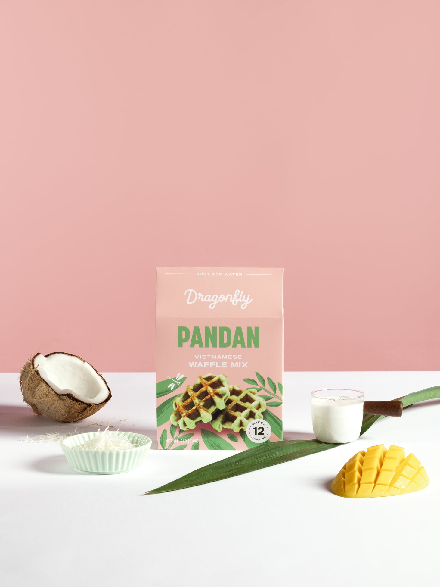 Pandan Waffle Mix · Dragonfly Kitchen Co